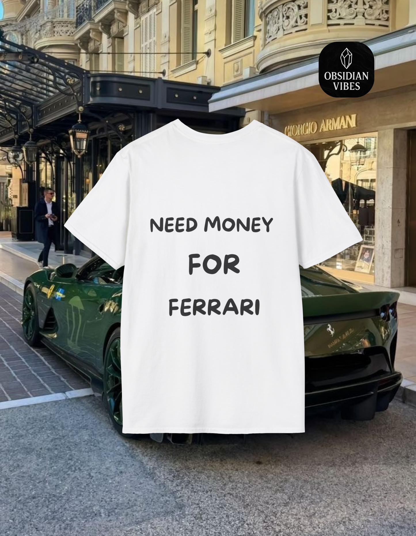 NEED MONEY FOR FERRARI
