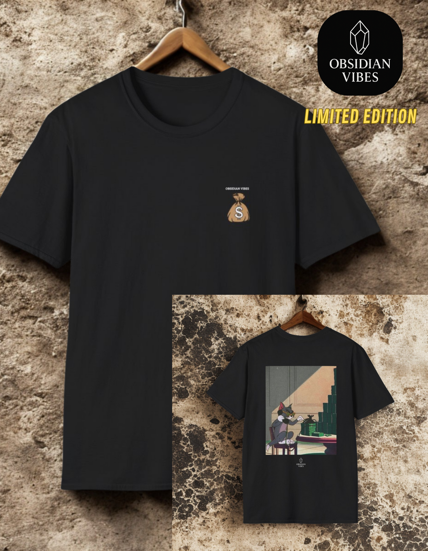 Camiseta edición limitada Tom modo negocios